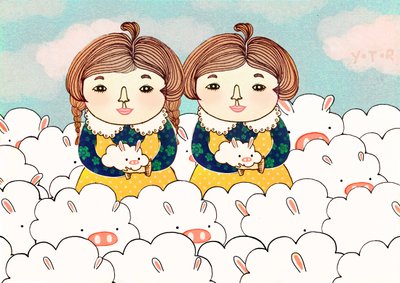 توائم ، 2013 ، (رقمي) بواسطة يويو تشاو